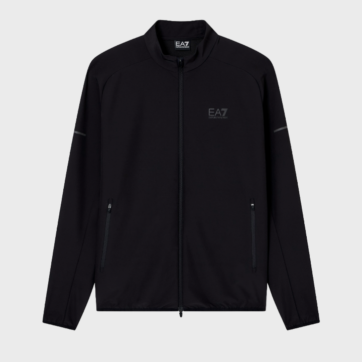 EA7 Emporio Armani 7M000638 Dynamic Athlete Zip-Up Sweatshirt VENTUS7 - Black