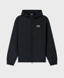 EA7 Emporio Armani 7M000790 Core Identity Nylon Hooded Sweatshirt - Black