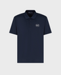 EA7 Emporio Armani 7M000845 Tennis Club Viscose-Blend Jersey Polo Shirt - White