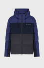 EA7 Emporio Armani 7M000946 Man Woven Bomber Jacket - Blue