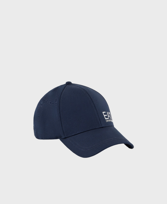 EA7 Emporio Armani 7X000005 Unisex Train Core Cotton Baseball Cap - Blue