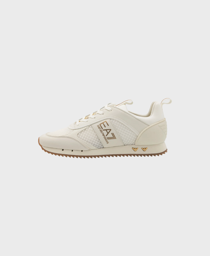 EA7 Emporio Armani 7X000334 Sneakers - M0197 Triple White/Gold