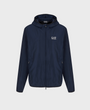 EA7 Emporio Armani 8NPB22 Core Identity Hooded Bomber Jacket - Blue