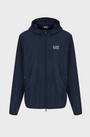 EA7 Emporio Armani 8NPB22 Core Identity Hooded Bomber Jacket - Blue