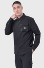 Luke 1977 Hulun Pocket Detail Jacket Jet Black