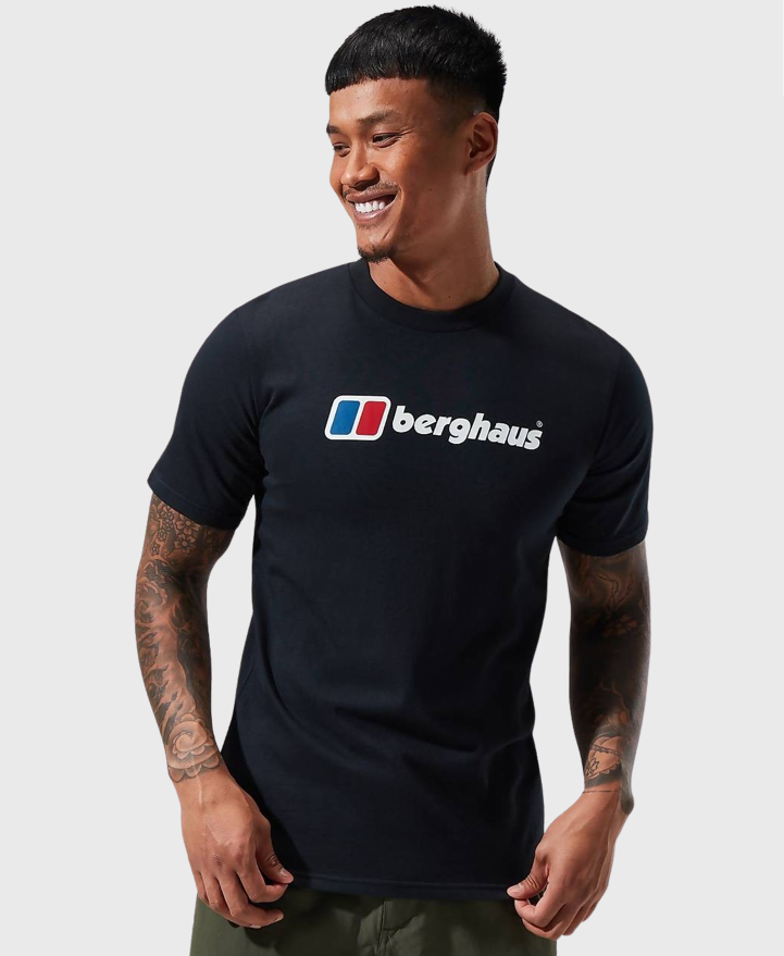 Berghaus Organic Big Classic Logo T-Shirt Black