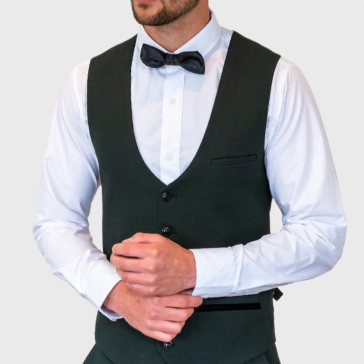 Marc Darcy Bromley Waistcoat Olive