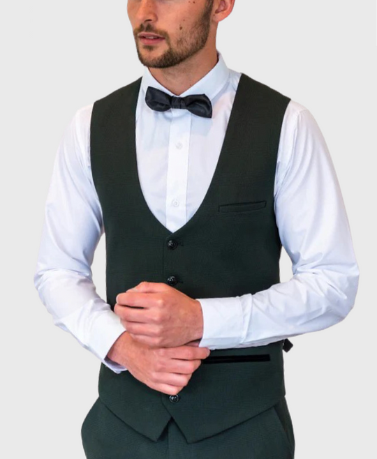 Marc Darcy Bromley Waistcoat Olive