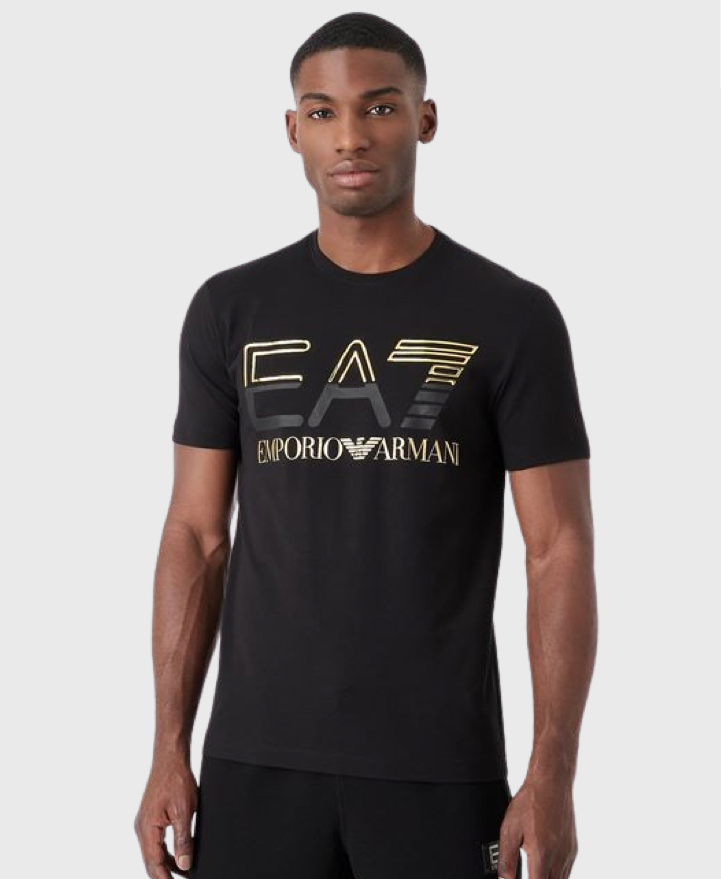 EA7 Emporio Armani 3RPT07 Jersey T-Shirt Black – Vault Menswear