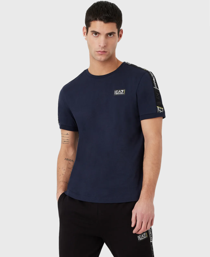 EA7 Emporio Armani 3RPT06 Jersey T-Shirt Navy Blue