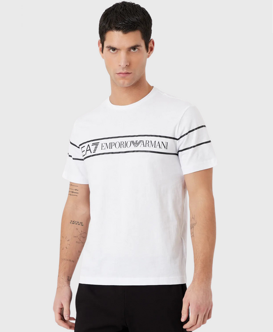 EA7 Emporio Armani 3RPT46 Jersey T-Shirt White