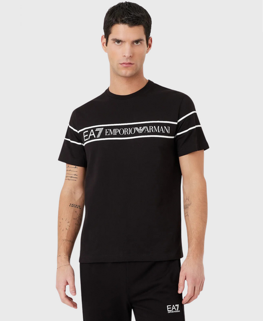 EA7 Emporio Armani 3RPT46 Jersey T-Shirt Black
