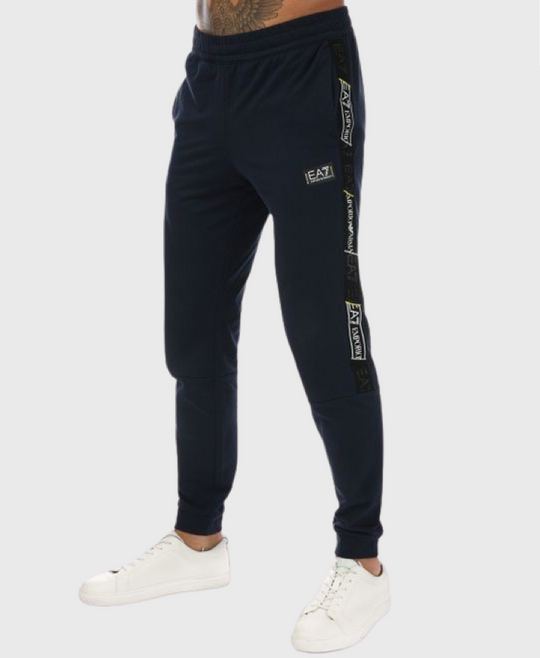 EA7 Emporio Armani 3RPP59 Jersey Trousers 1554 Navy Blue