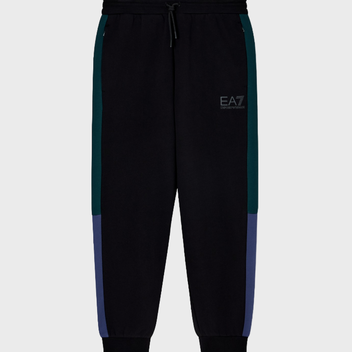Ea7 7M000945 ASV Athletic Colour Block Joggers - Black
