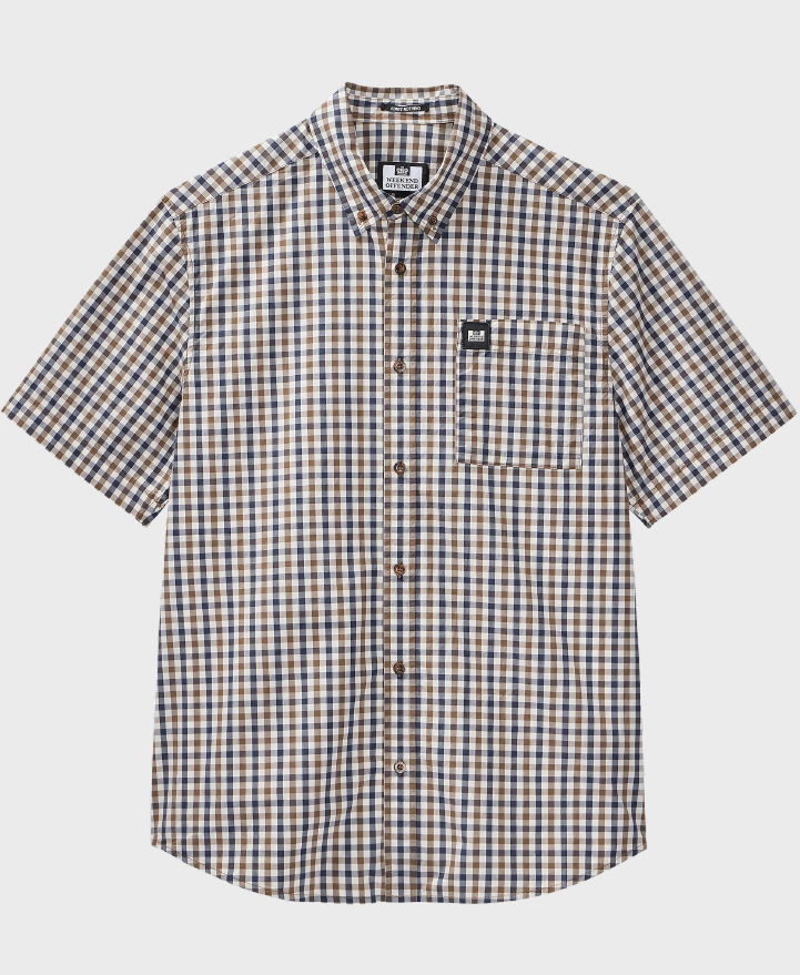 Weekend Offender SHSS2403 Joyce S/S Shirt Mid House Check