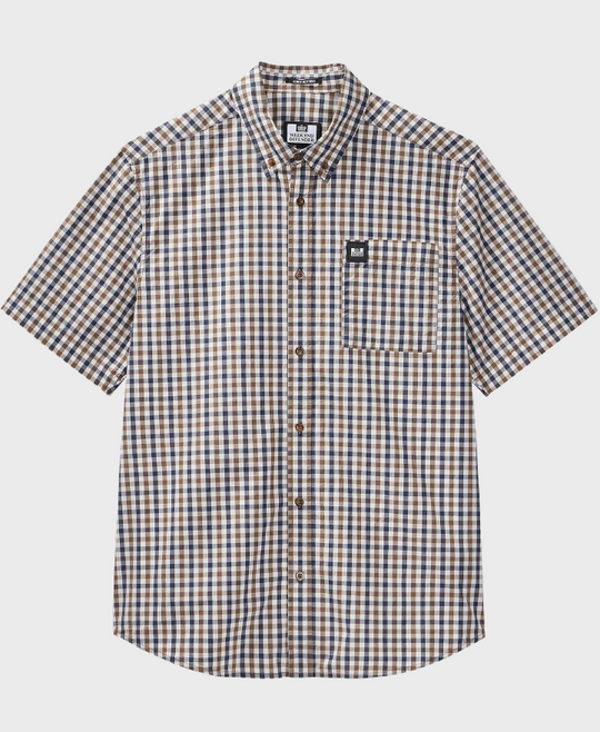 Weekend Offender SHSS2403 Joyce S/S Shirt Mid House Check