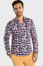 Claudio Lugli CP6944 Flamingo Shirt Navy