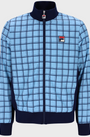 Fila Morgan Check Jacket Navy/Blue Bell
