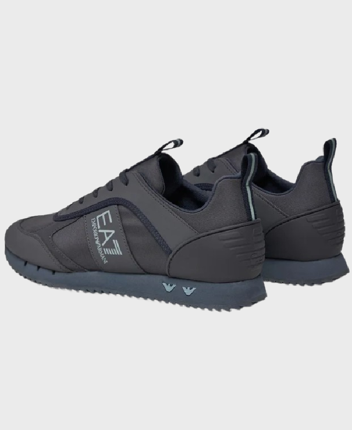 EA7 Emporio Armani X8X027 Woven Sneaker T589 Triple Vulcan/Abyss