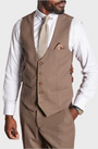 Marc Darcy HM5 Waistcoat Tan