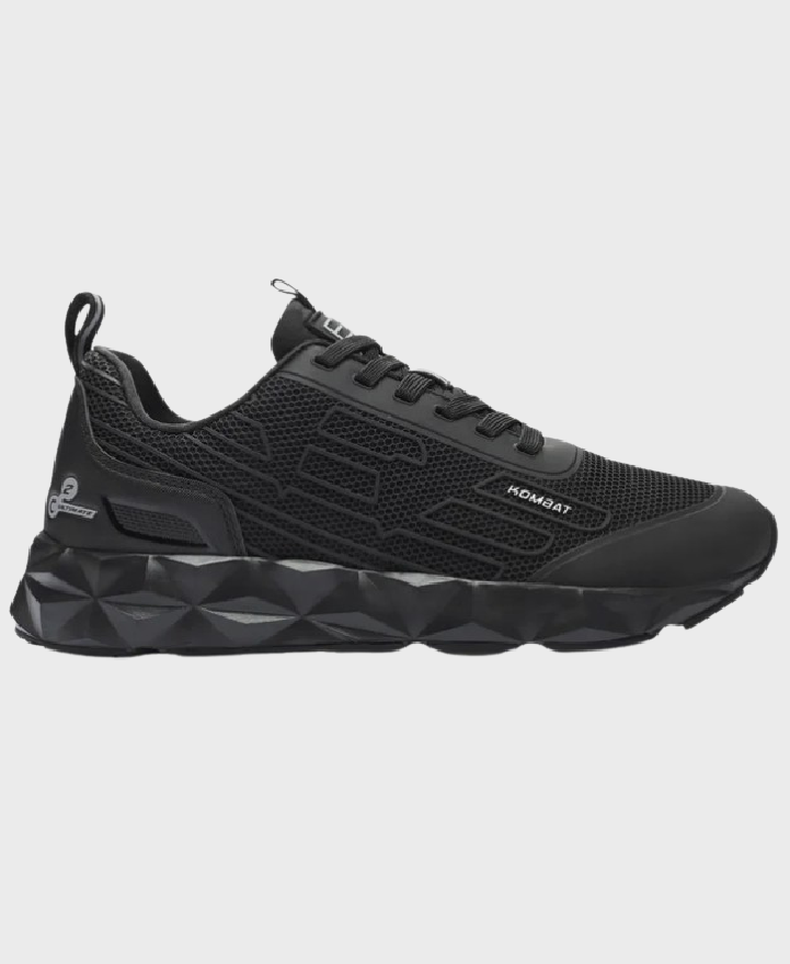 EA7 Emporio Armani X8X154 Woven Sneaker M826 Triple Black/Silver