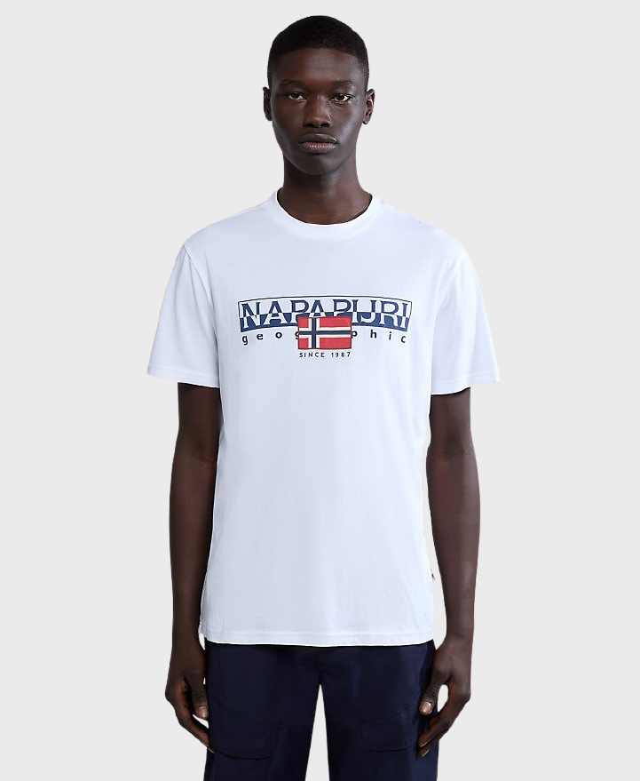 Napapijri Aylmer T-Shirt Bright White