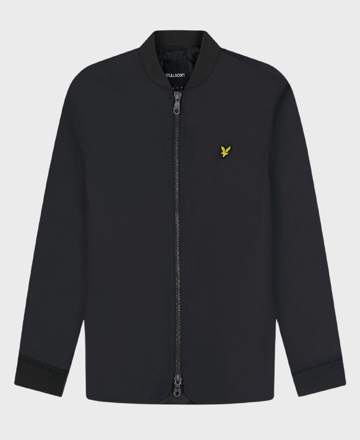 Lyle And Scott JK2006V Bomber Jacket Gunmetal