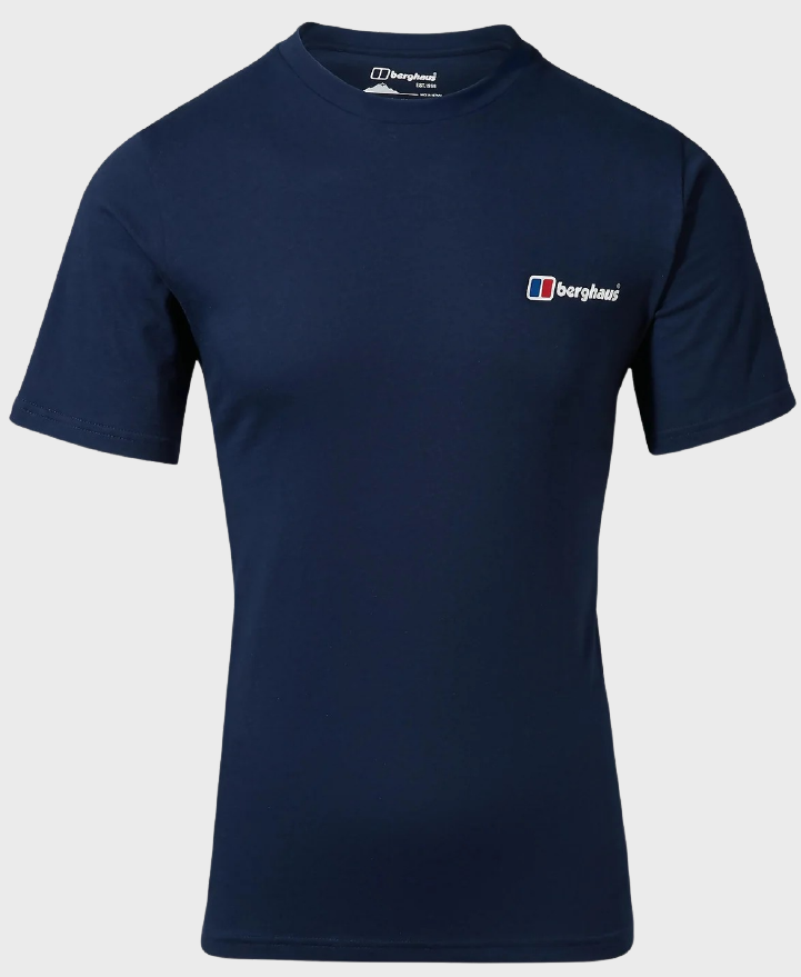 Berghaus Organic Classic Logo T-shirt Dusk Blue