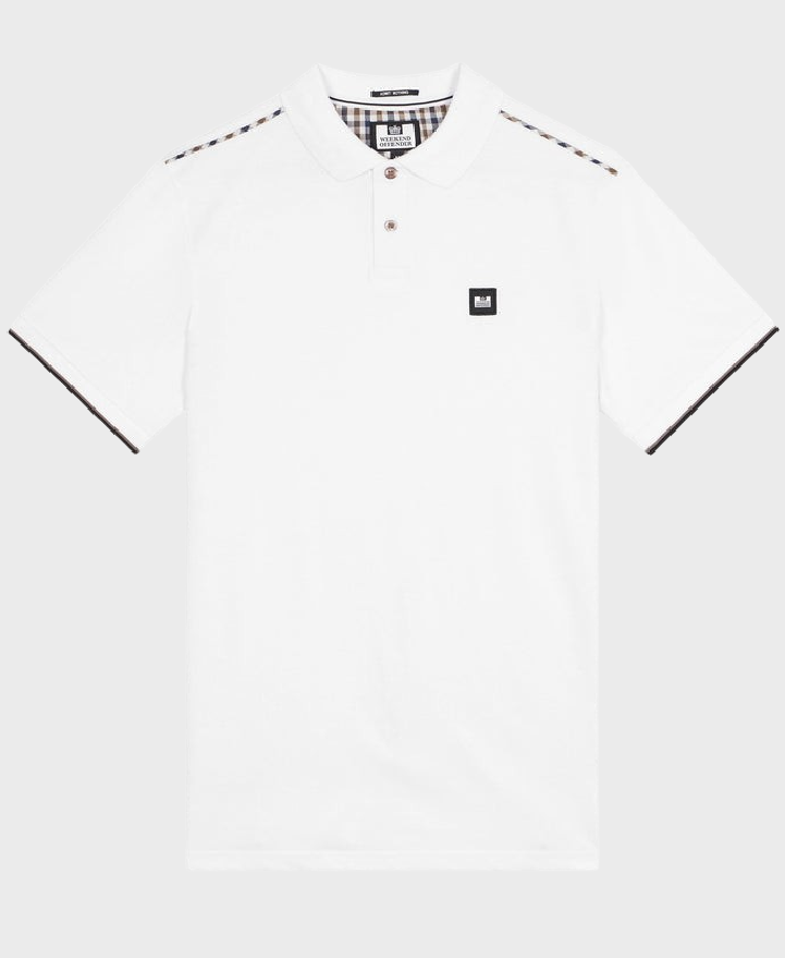 Weekend Offender Sakai Polo Shirt White