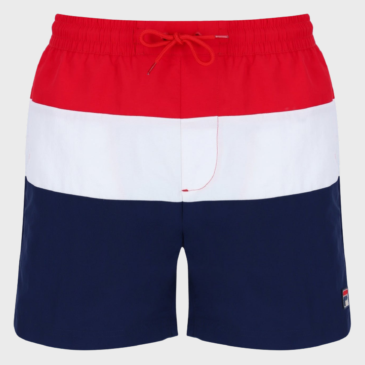 Fila Alexi Swim Shorts Navy/White/Red