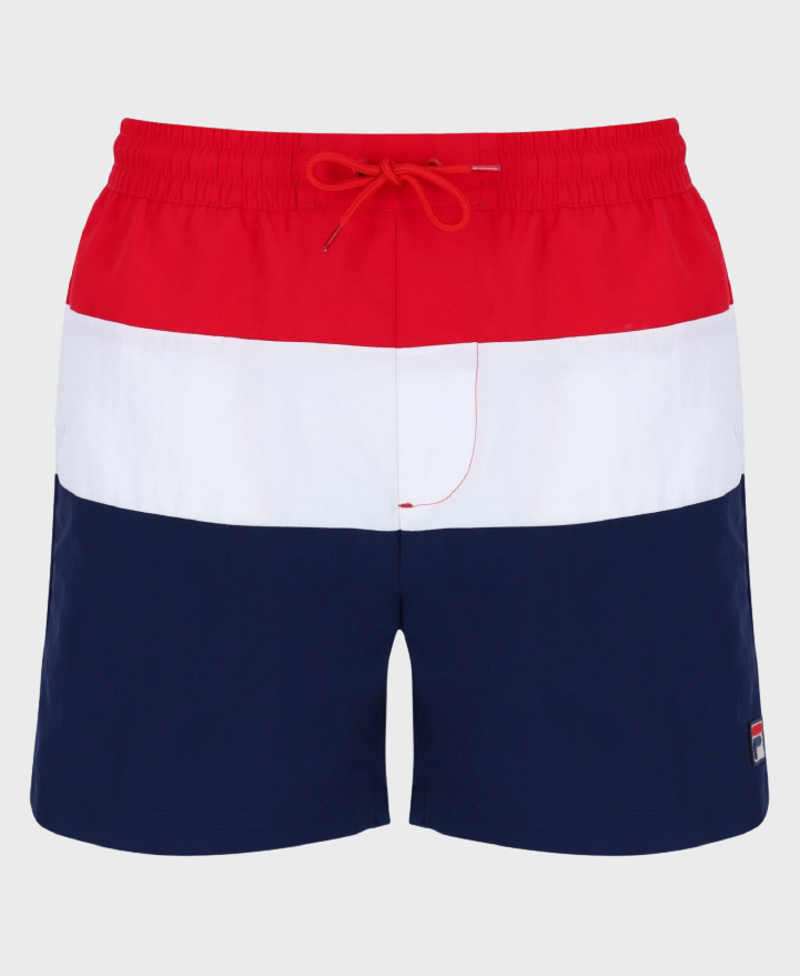 Fila Alexi Swim Shorts Navy/White/Red