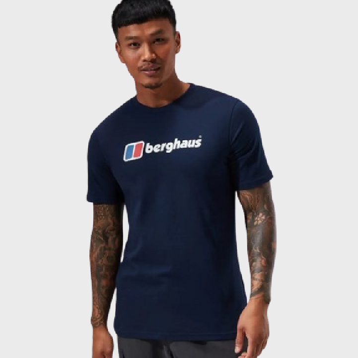 Berghaus Big Classic Logo T-shirt Dusk Blue