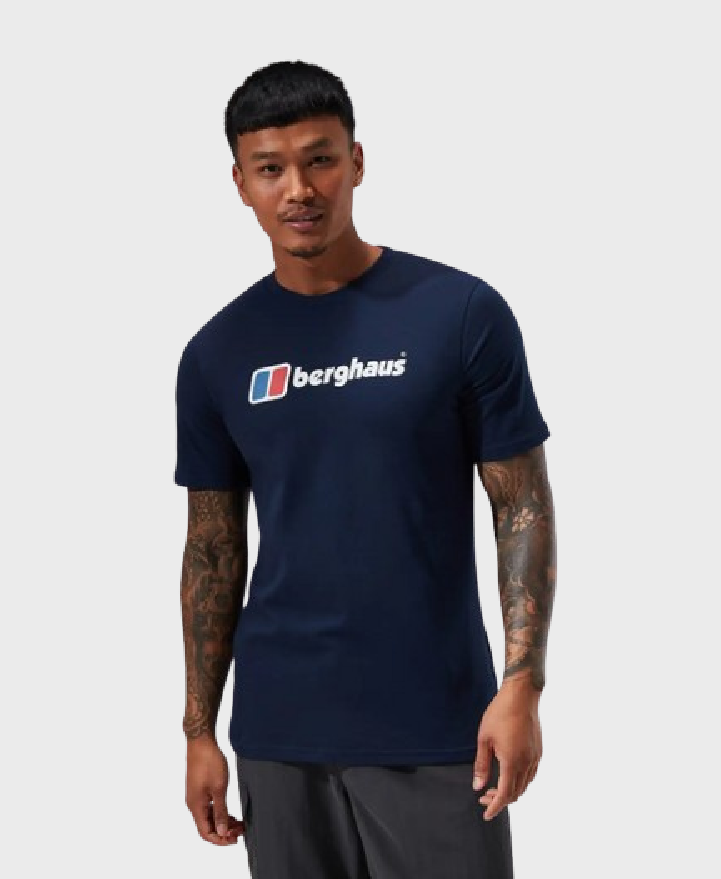 Berghaus Big Classic Logo T-shirt Dusk Blue