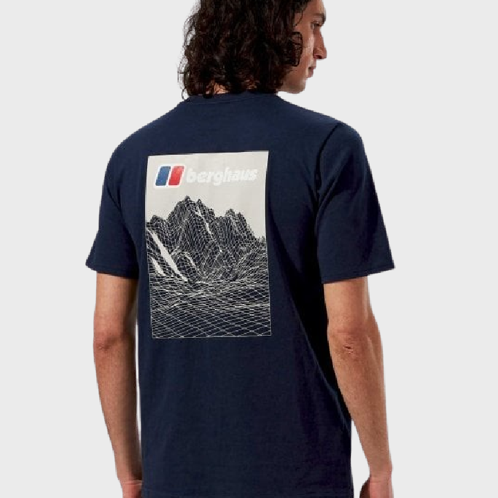 Berghaus Mtn Lineation T-shirt Dusk Blue