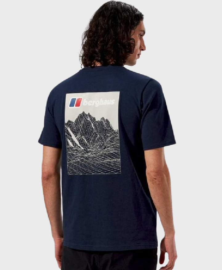 Berghaus Mtn Lineation T-shirt Dusk Blue