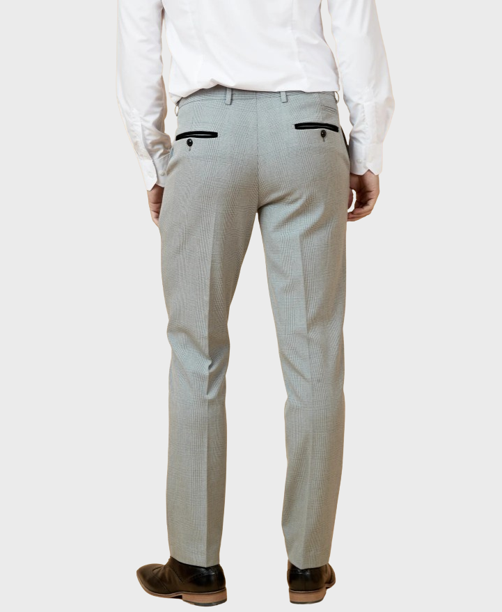 Marc Darcy Bromley Trousers Silver