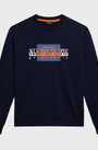 Napapijri Smallwood Sweatshirt Blue Marine