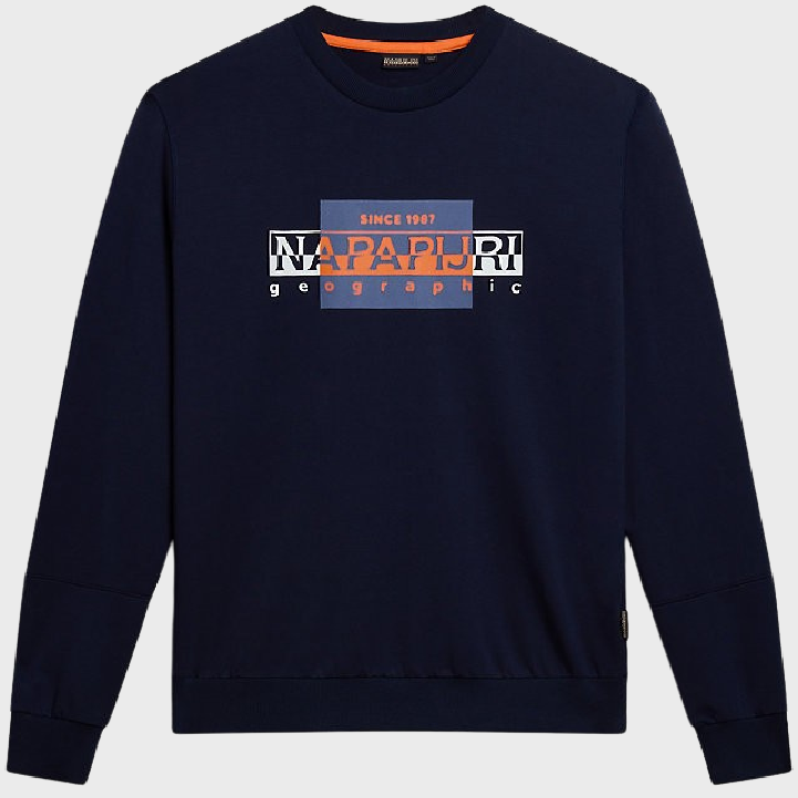 Napapijri Smallwood Sweatshirt Blue Marine