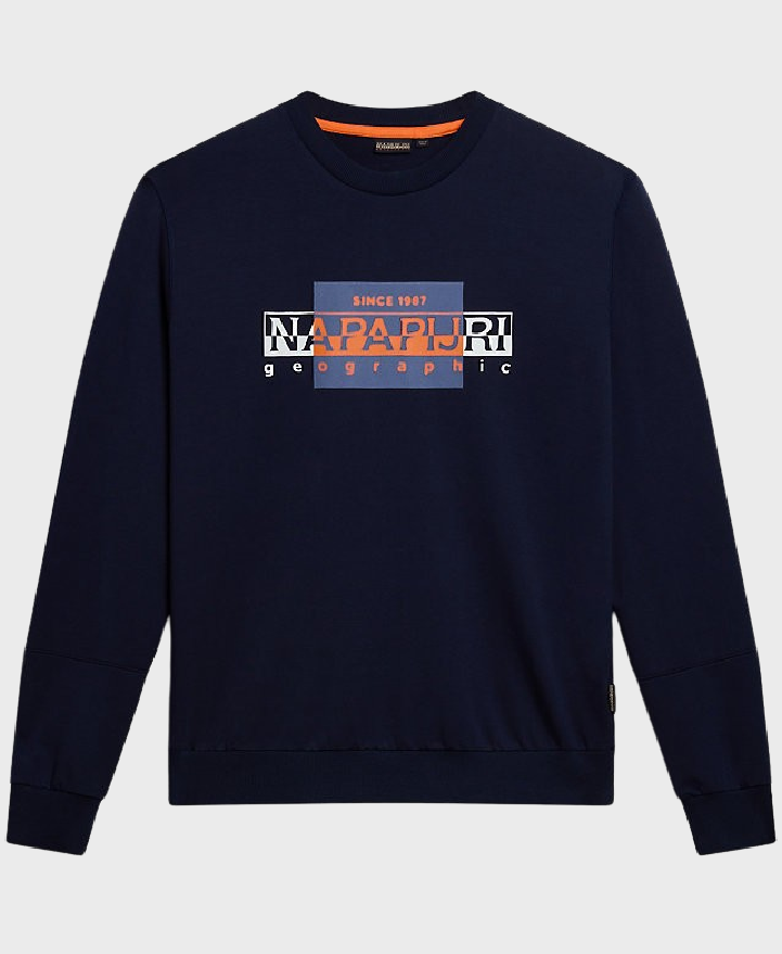 Napapijri Smallwood Sweatshirt Blue Marine