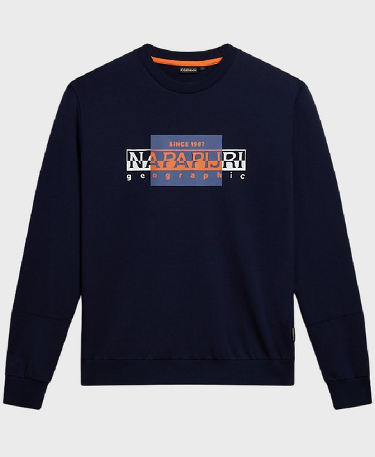 Napapijri Smallwood Sweatshirt Blue Marine
