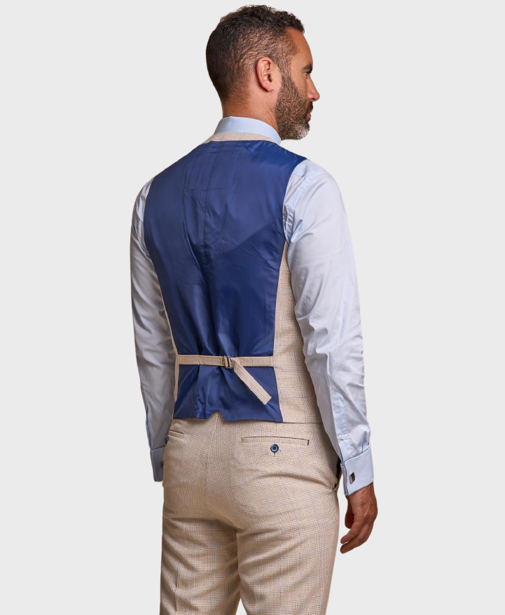 Cavani Caridi Waistcoat Beige