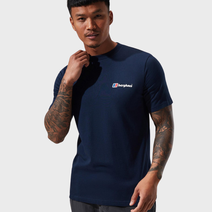 Berghaus Front Logo Back T-shirt Navy