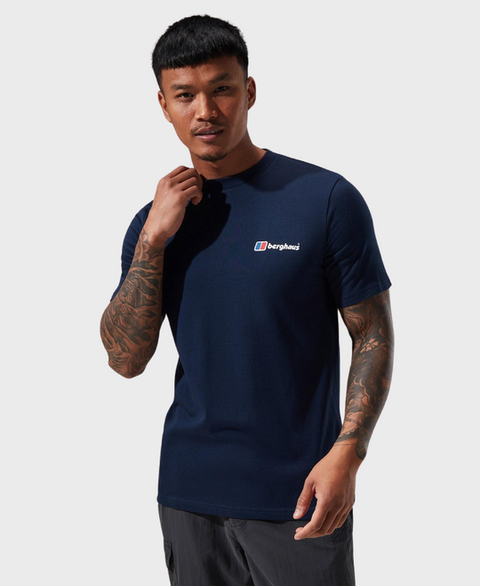 Berghaus Front Logo Back T-shirt Navy