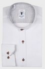 Marc Darcy Grandad Collar Archie Shirt White