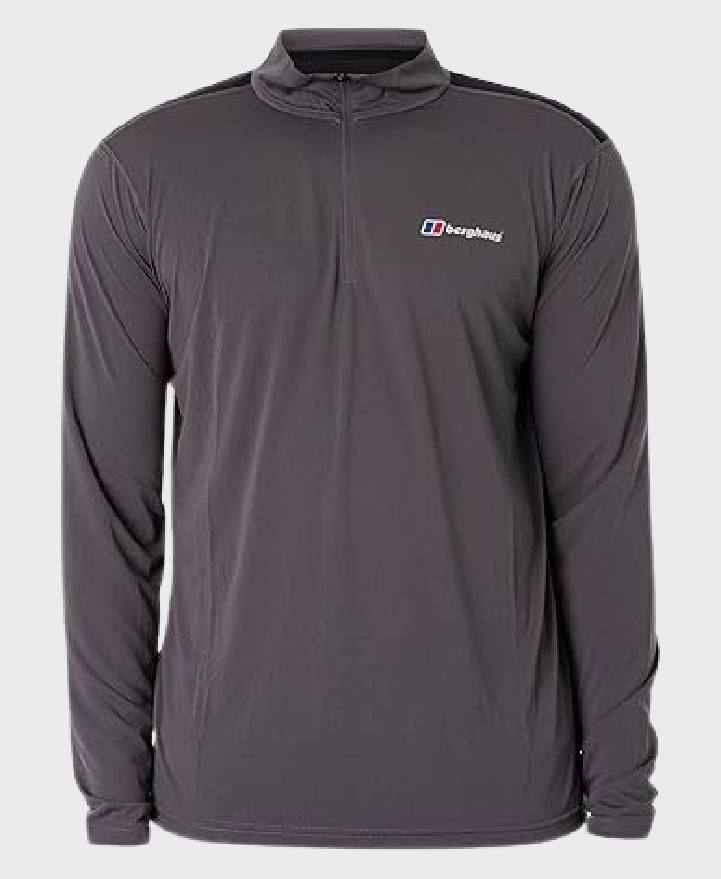 Berghaus Wayside LS Tech T-shirt Grey/Black