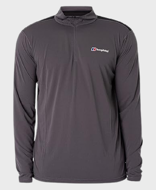Berghaus Wayside LS Tech T-shirt Grey/Black