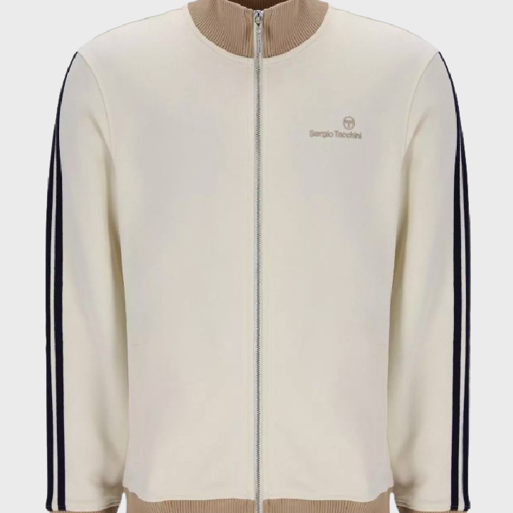 Sergio Tacchini Adriano Track Top Pearled Ivory