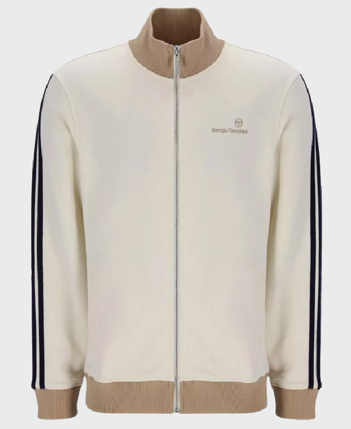 Sergio Tacchini Adriano Track Top Pearled Ivory