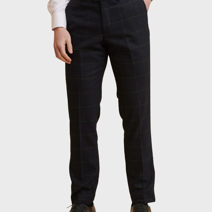 Marc Darcy Edinson Trousers Navy/Green