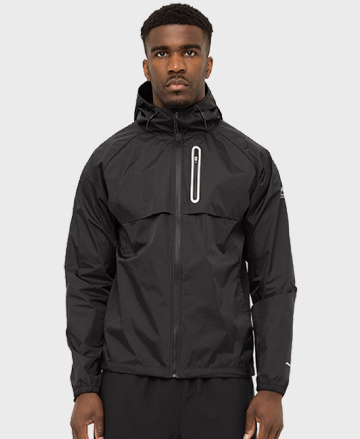 Marshall Artist MSATM10924 Voyage Windbreaker Black Vault Menswear